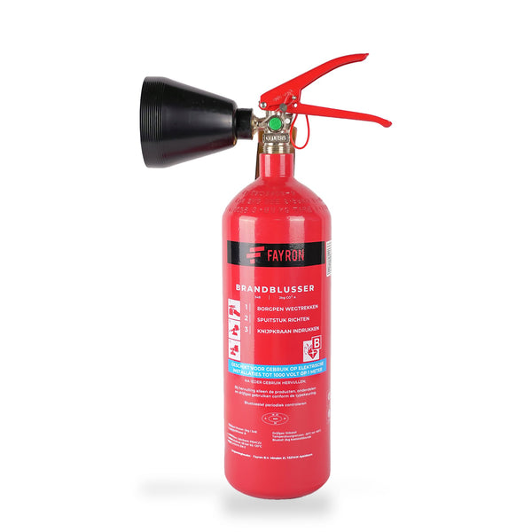 Fayron K2C 2 kg CO2 koolzuursneeuwblusser 34B -30ºC