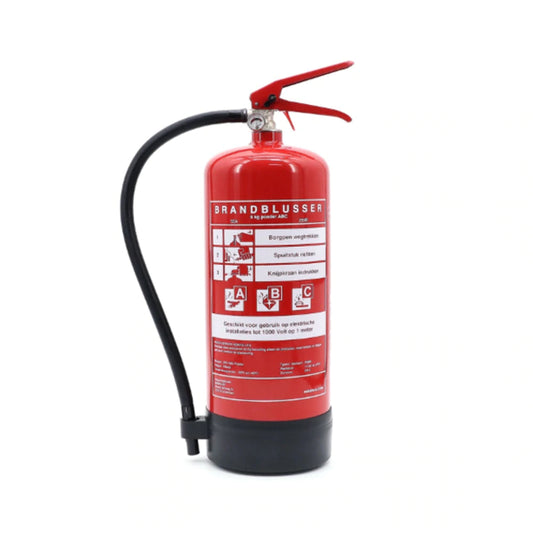 Poederblusser PG6K 6 KG brandklasse A,B en C
