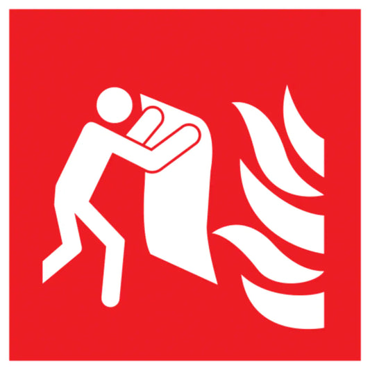 Pictogram blusdeken 150 x 150 mm